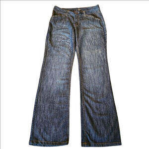 Lee Riders By Lee Dark Wash Wide Leg Jeans Size 13/14 L